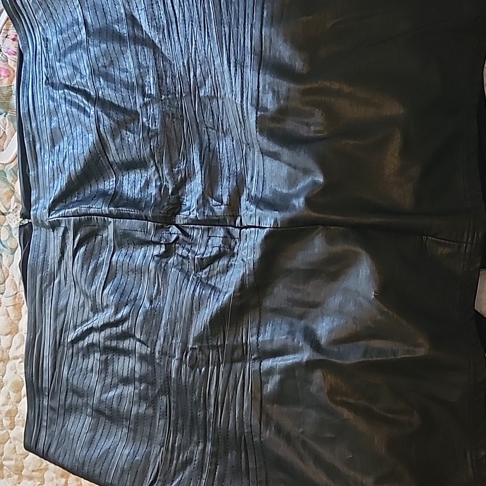 Rebel Wilson for Torrid Faux leather skirt